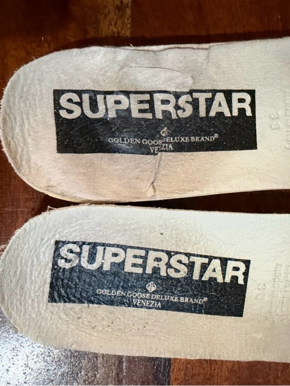 Golden Goose Superstar Sneakers Size 38 White Silver Glitter Star Sneakers 🔥 - Picture 15 of 16